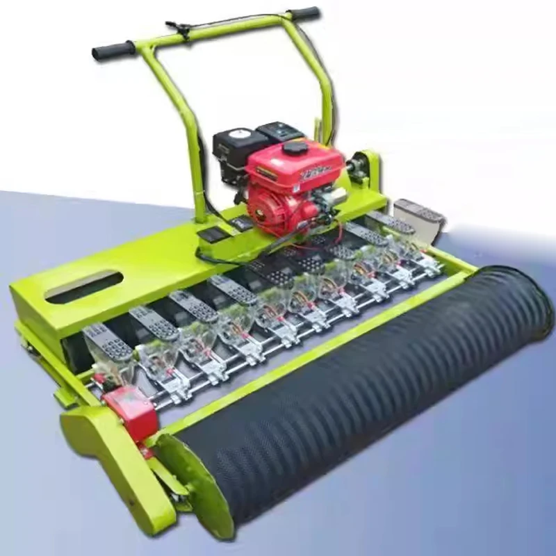 7.5 HP Power Seeder | 6/10-Row Small Vegetable Seeder | Seeder for Carrots, Spinach, and Green Beans | Hand-Pushed P(Customized)