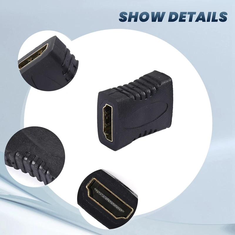 Nouveau couremplaçant adaptateur HDMI F/F femelle pour Hdtv