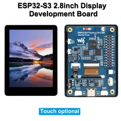 Waveshare ESP32-S3 2.8inch IPS Display Development Board Type B 480X640 Touchscreen ESP32 Display Support ESP-IDF Arduino IDE