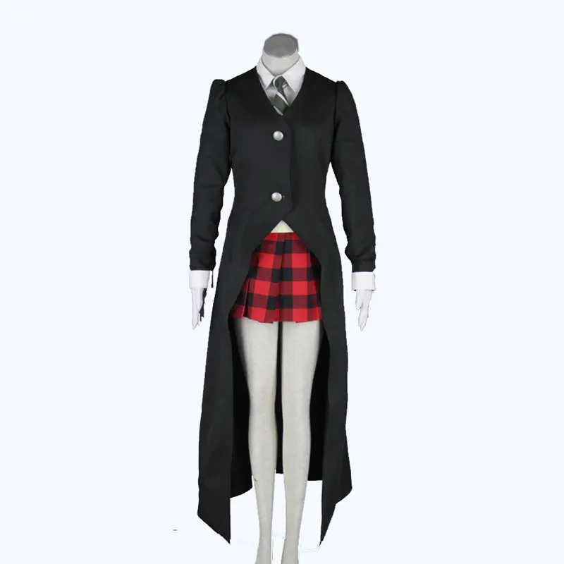 Anime Soul Eater Maka Albarn Cosplay Costume Adult Women Coat Shirt Skirt Suit Halloween Outfit Uniform Party