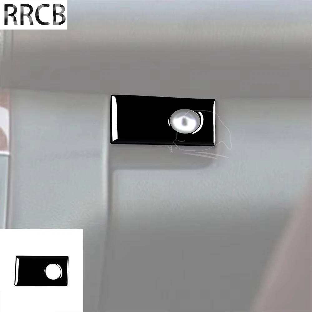 

For Mercedes C Class W203 2005 2006 2007 Dashboard Glove Box Handle Trim Car Interior Accessories Soft Piano Black Auto Stickers