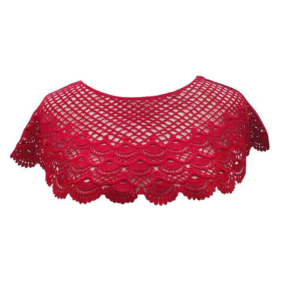 Lace Hollow Sunscreen Shawl Sun Protection Shawl Bikini Cover Bandana Foulard Temperament Cardigan Outwear Shoulder