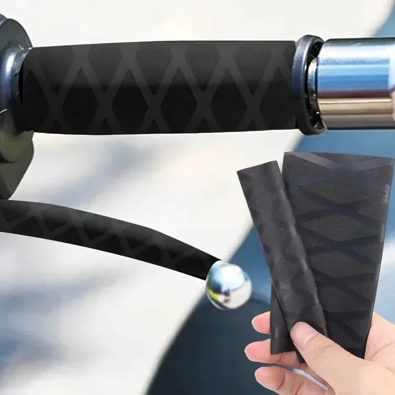 1-4PCS Universal Motorcycle Heat-Shrink Grip Covers Comfortable Grips  Fits Most Motorcycle Handlebars Wear-Resistant Cover