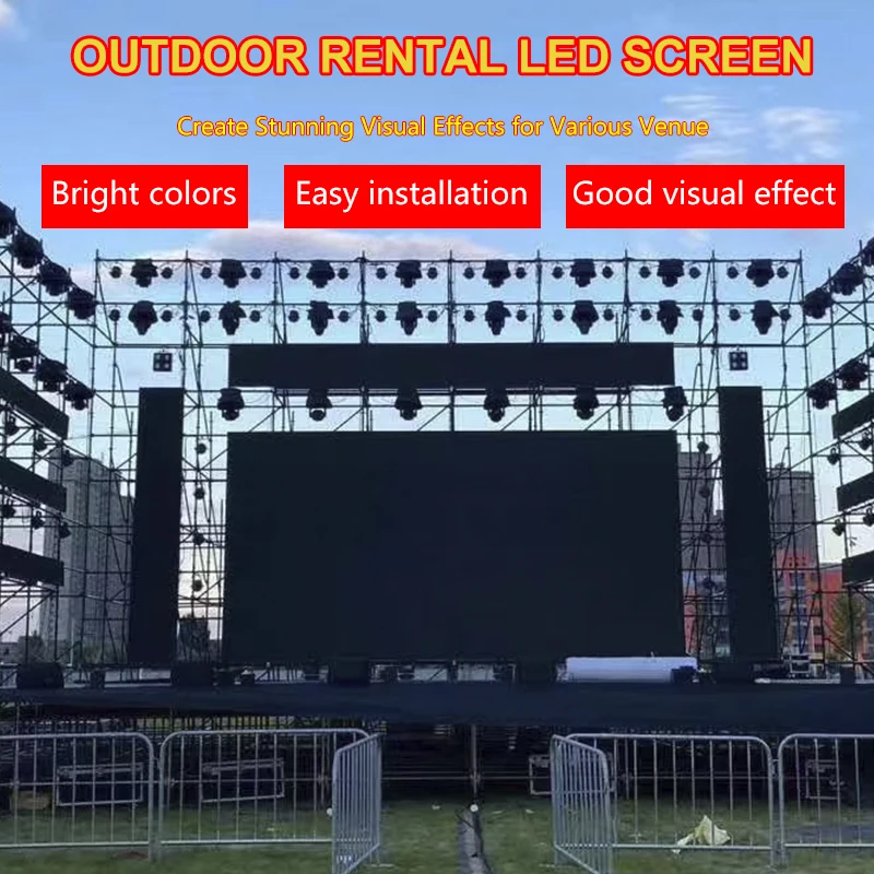 Module Price Board Petrol Station Display P2.604 P2.97 Video Giant Stage Rental Outdoor Led Screen Gas Station Led Display Board