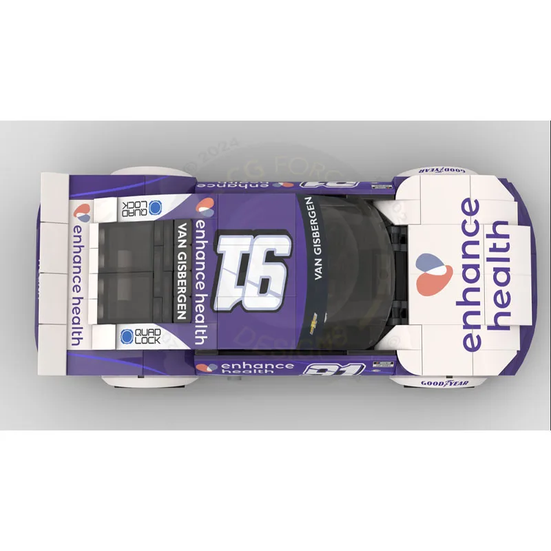 

MOC-153270 Новинка 2023 года, культовый спортивный автомобиль TH, гоночный строительный блок, модель 304, детали, игрушка-строитель на день рождения для мальчиков и детей