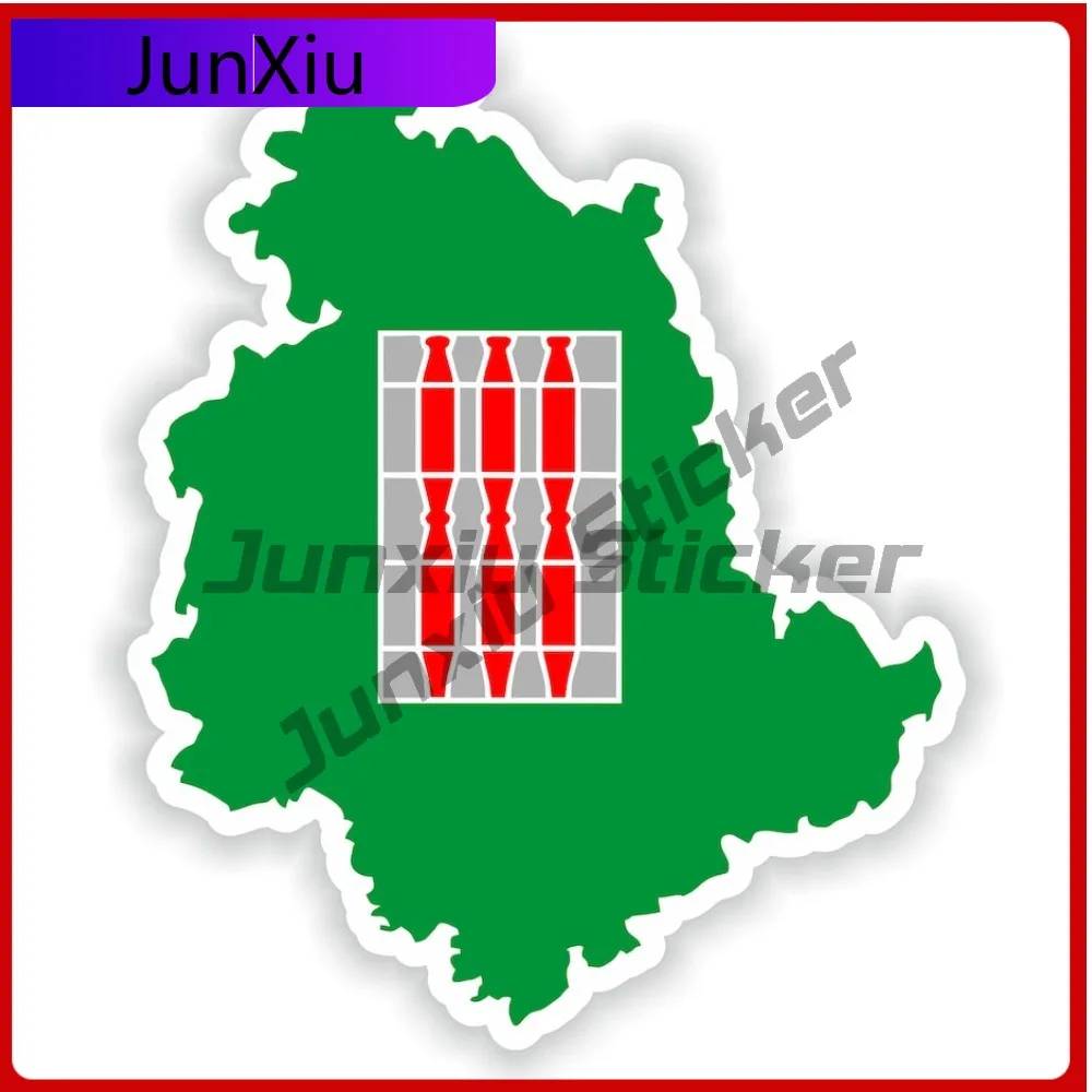 

Umbria Italy National Emblem Map Shape And Outline Vinyl Decals Graphics Custom Decals Car Decoration Suv Stickers Accessories