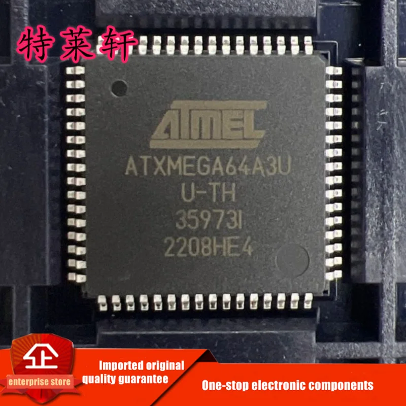 

New Original ATXMEGA64A3U-AU ATXMEGA64A3U-AUR ATXMEGA64A3U TQFP-64 Microcontroller Chipset