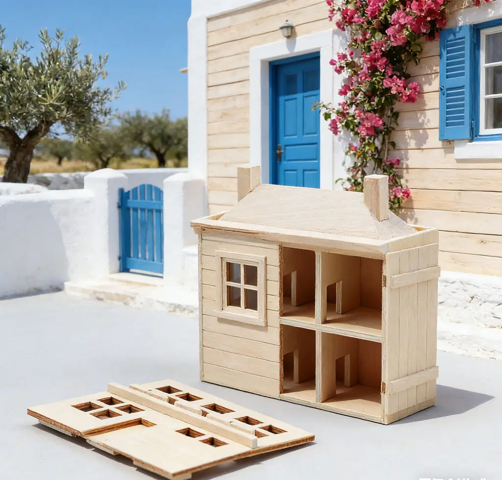 1:12 Miniaturowe meble do domku dla lalek, model z żywicy - Mały domek, kieszonkowa willa, mikro jedzenie, akcesoria do rękodzieła DIY do domku dla lalek