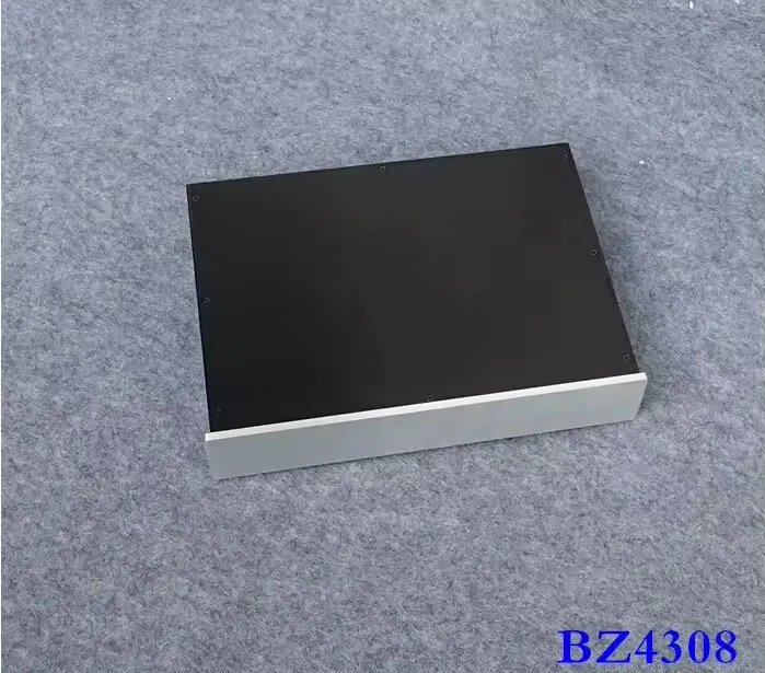 

BZ4308 All Aluminum Amplifier Chassis DAC Case Pre-amplifier Enclosure DIY Box (430*82*308mm)