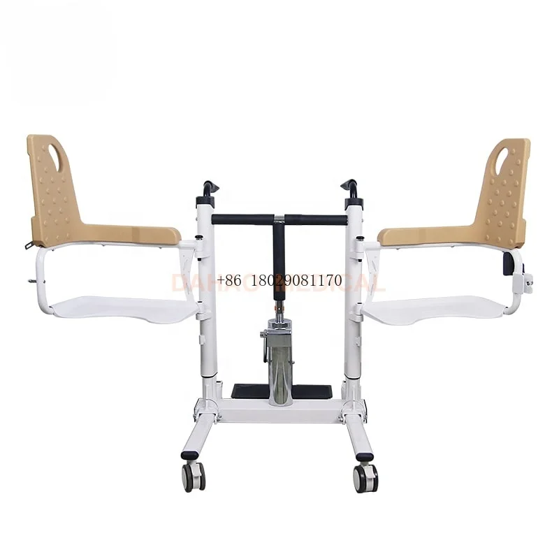 Fauteuil Roulant Pliable et Hydraulique pour Personnes handicapées, Véhicule de Toilette Mobile, de Transfert, pour Délit de Voiture