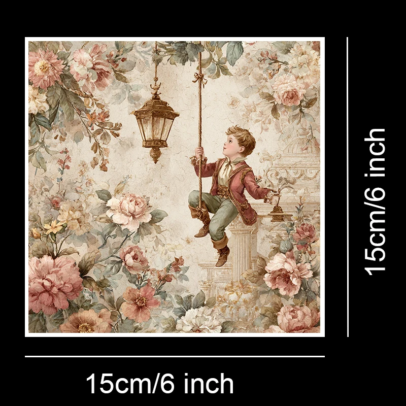 Бумага для оригами и скрапбукинга размером 6 x 6 дюймов (36 листов): прессы для сушеных цветов для скрапбукинга, оригами и ботанических поделок — художественный комплект