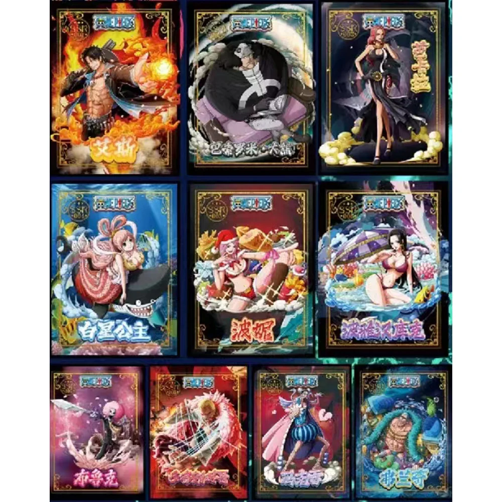 Wholesale Bargain Anime One Piece Card Nami Luffy SR SSR Rare Collections Card Game Battle Child Gift Rare  Toy card