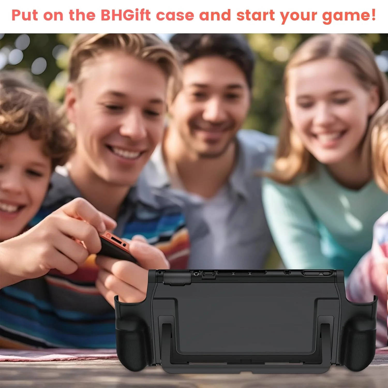 Für Switch 2 Spielekonsole, TPU-Schutzhülle, rutschfest, verbesserter Griff, Griffabdeckung für Switch2 Gaming-Zubehör – Detail 7
