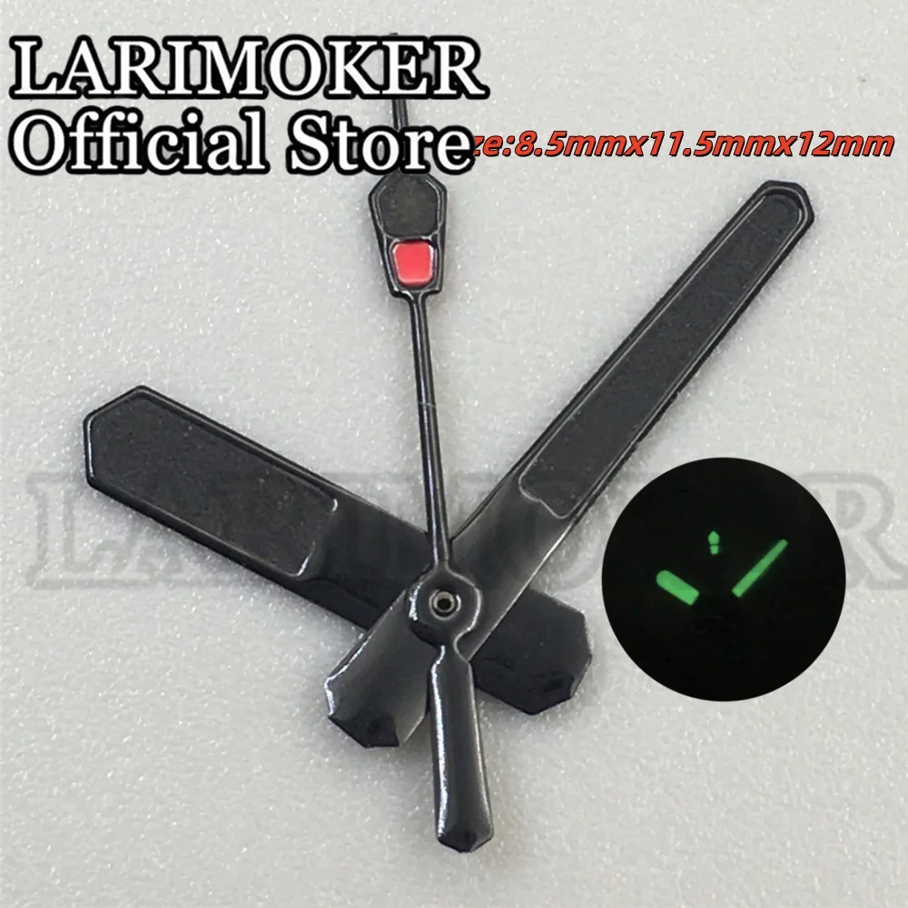 LARIMOKER  NH35 Hands Black Silver Gold Blue Rose Gold Watch Hands Green Luminous Hands fit NH35 PT5000 Movement