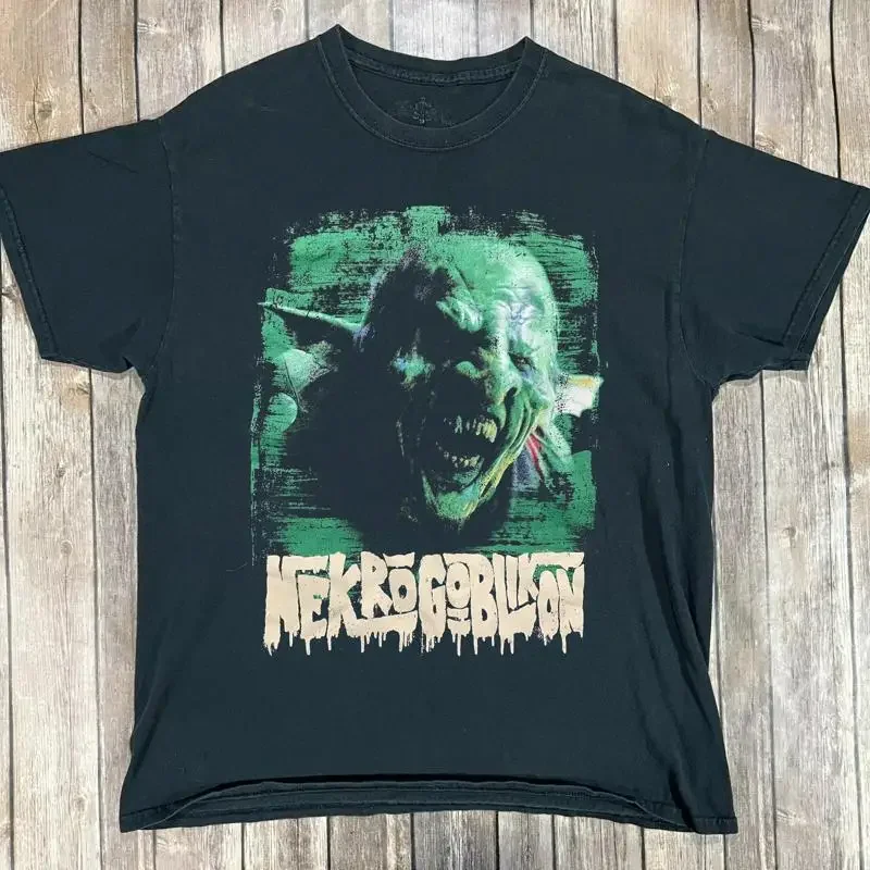 Nekrogoblikon Band Two Billion More Tour 1 Sided T Shirt Full Size S 5Xl