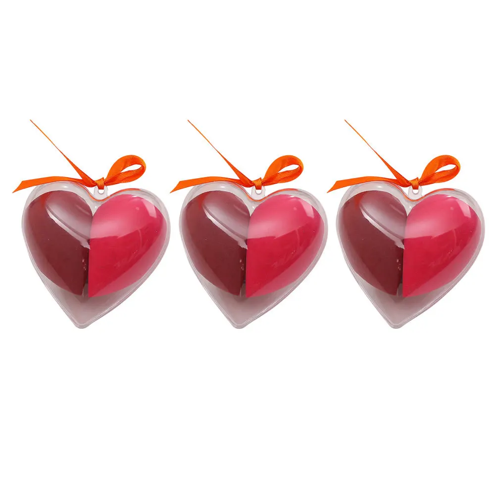 3 قطع من خلاط المكياج الإسفنجي للتجميل فائق النعومة ومرونة عالية لكريم الأساس الرطب والجاف للاستخدام أداة البيض