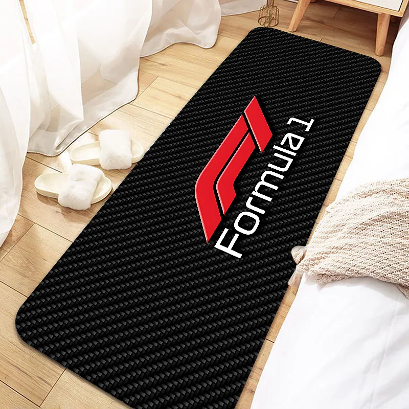 Formula 1 F1 Racing Door Mat Entrance Non-slip Doormat Washable Kitchen Carpet Living Room Hallway Rugs Bathroom Bath Door Mats