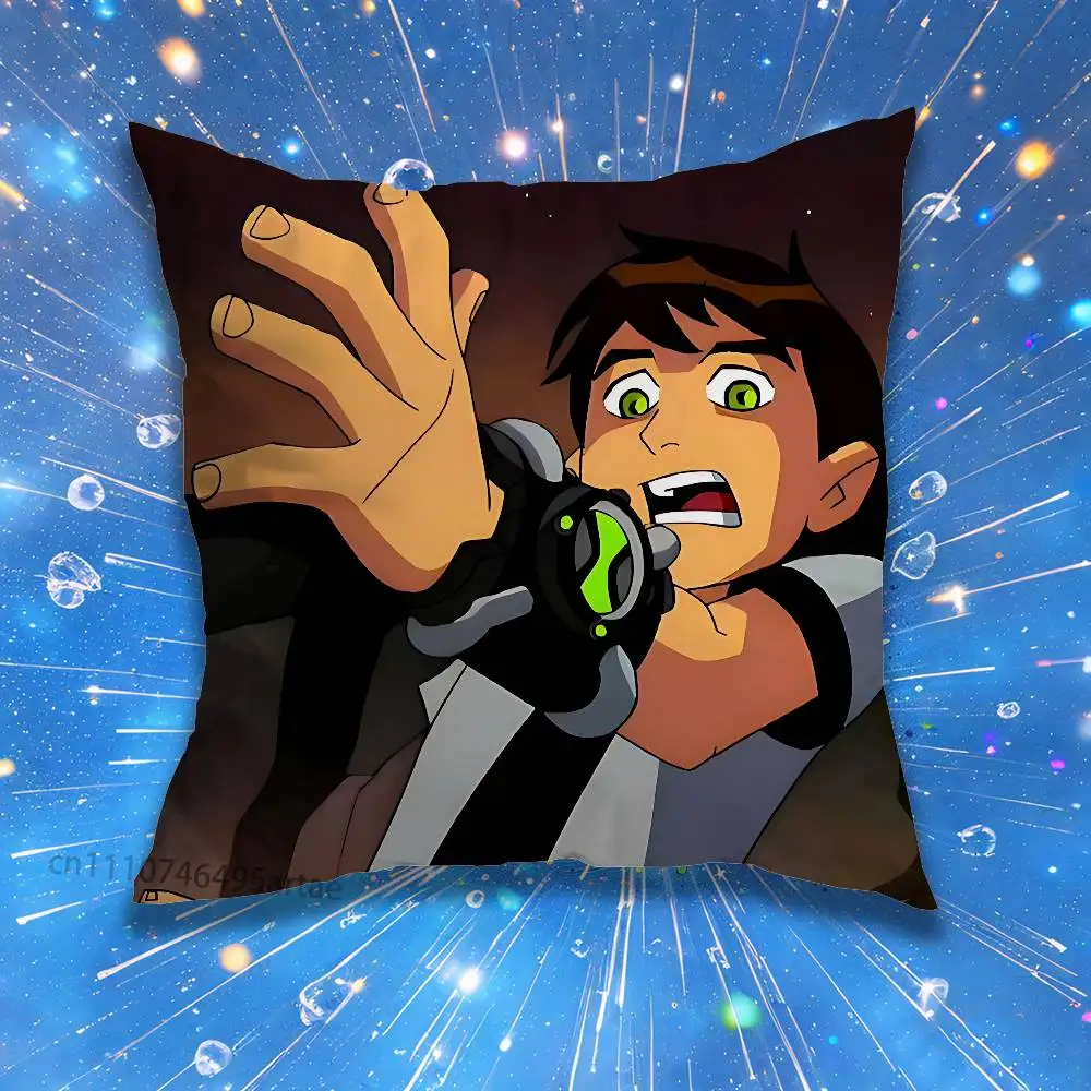 Powerful Alien X Ben 10 Tennyson Pillow Case Living Room Sofa Cushion Cover Suitable For Home Bedroom Room Decoration
