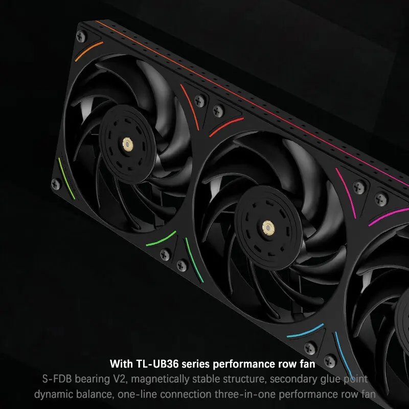 Thermalright Mjolnir VISION 360 UB PRO ARGB radiateur de refroidissement par eau tout-en-un, écran 3,5 pouces/support Intel LGA1851/1700/AM5