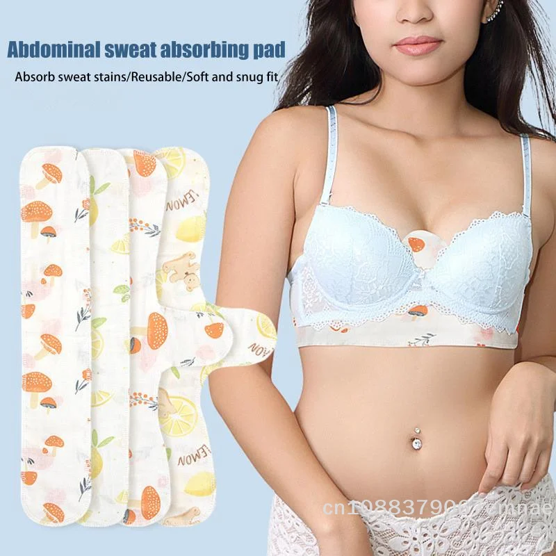 

【xxx】1/2pcs Reusable Soft Chest Tummy Liners For Women Girls Sweat Absorber Pads Stickers Under Bra Belly Sweat Liners Band Pads