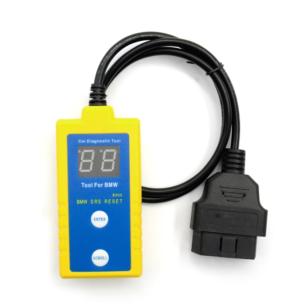 Auto Airbag  Reset Tool B800 Code Reader B 800 Fit E36 E46 E34 E38 E39 Z3 Z4 X5 Scan Tool