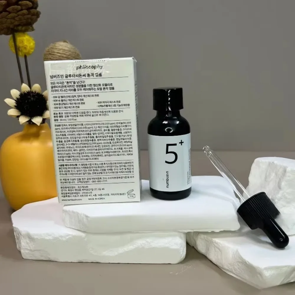 Numbuzin الكورية رقم 5 + مصل فيتامين مركز مصل فيتامين C