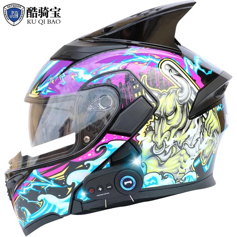 f*i様 JIEKAI Bluetooth バイクヘルメット フルフェイス ミラ Jiekai フルフェイスヘルメット Bluetooth対応 DOT認証
