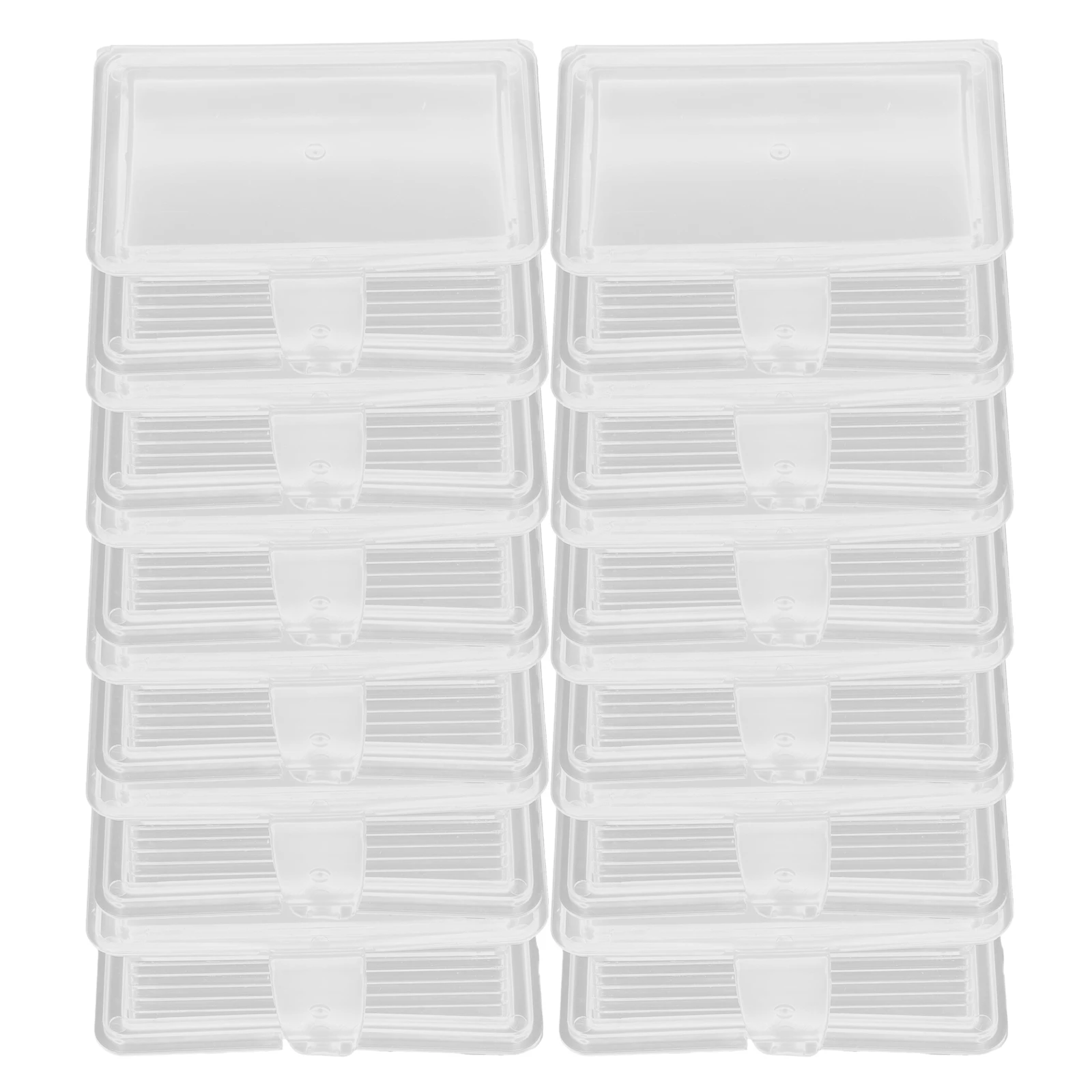 

12 Pcs Candy Box Storage Small Case Shine Boxes Plastic Holder Organizer Travel