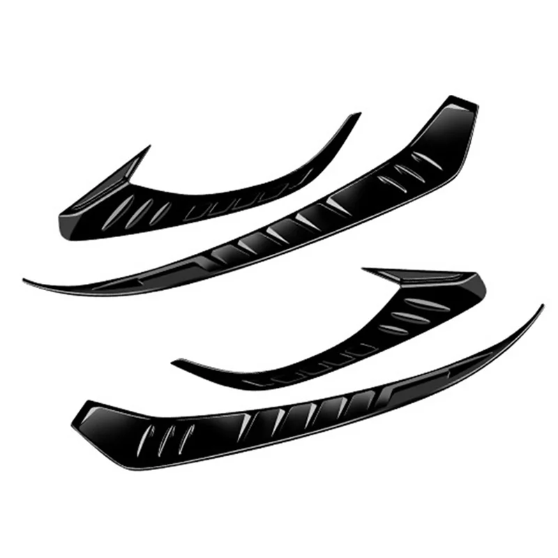 

Car Styling Front Headlights Eyebrows Eyelids Trim Strip for Honda HRV HR-V Vezel 2021-2023 lamp Eyelash Stickers B