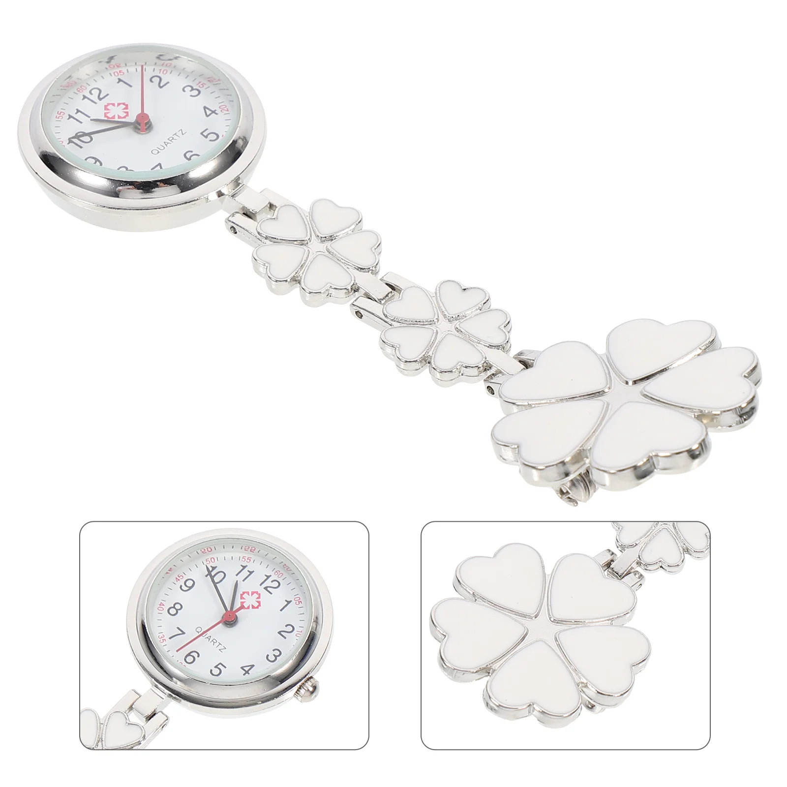 Mini montre de poche numérique en alliage de zinc pour hommes et femmes, montre-bracelet de table d'infirmière, belle mode, dames, enfants