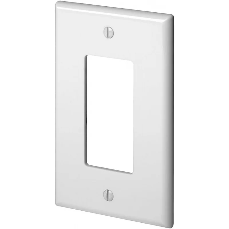 Płyta ścienna 1-Gang 1-Decora Midway Nylon, PJ26-, biała