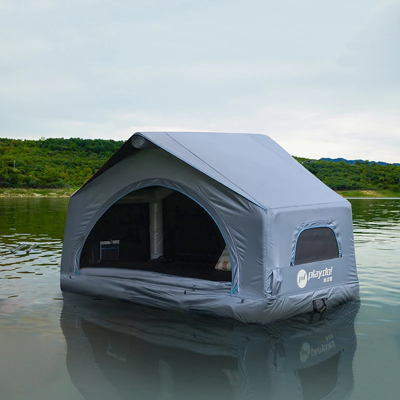 Carpa Inflable Personalizada para Techo de Auto, Carpa de Camping para Techo de Vehículo, Carpa para Exteriores OEM, Carpa para Techo de SUV