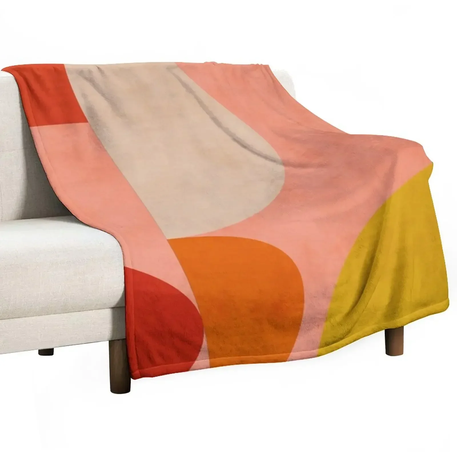 

geometric shapes abstract 2 Throw Blanket Single Thermal bed plaid Blankets