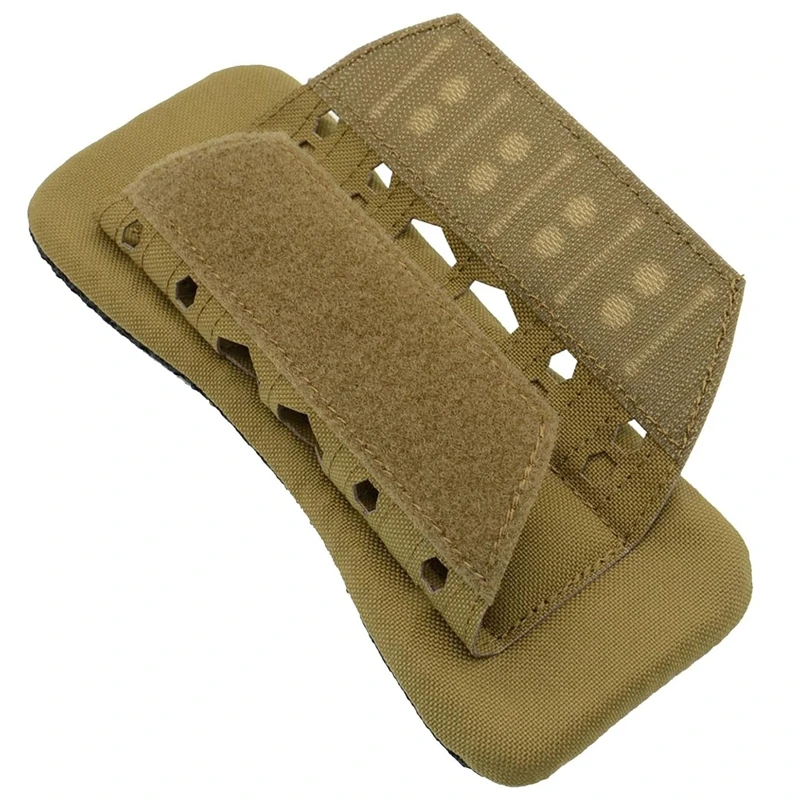 الرياضة في الهواء الطلق التكتيكية وسادة الكتف للصدمات تخفيف الضغط وسادة الكتف دعم وسادة تنفس عدم الانزلاق على ظهره حزام منصات