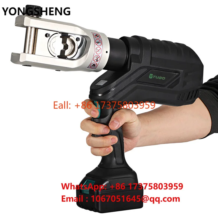 manual Battery Powered Cable lug cable machine electric Hydraulic power cable crimping terminal press EMT-400D
