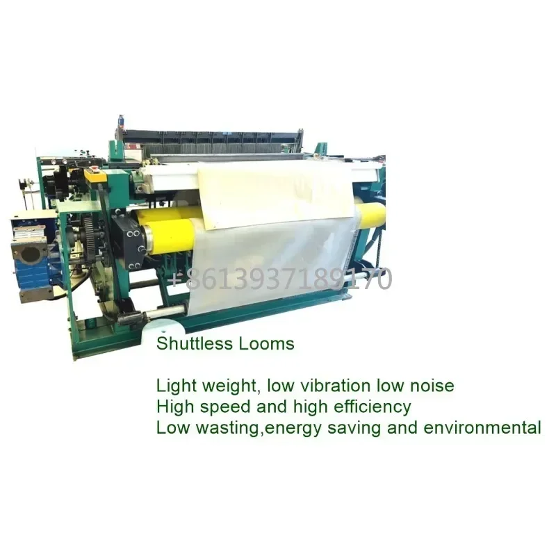 High Speed Rapier Automatic Stainless Steel Wire Mesh Weaving Heavy Duty Loom Machine