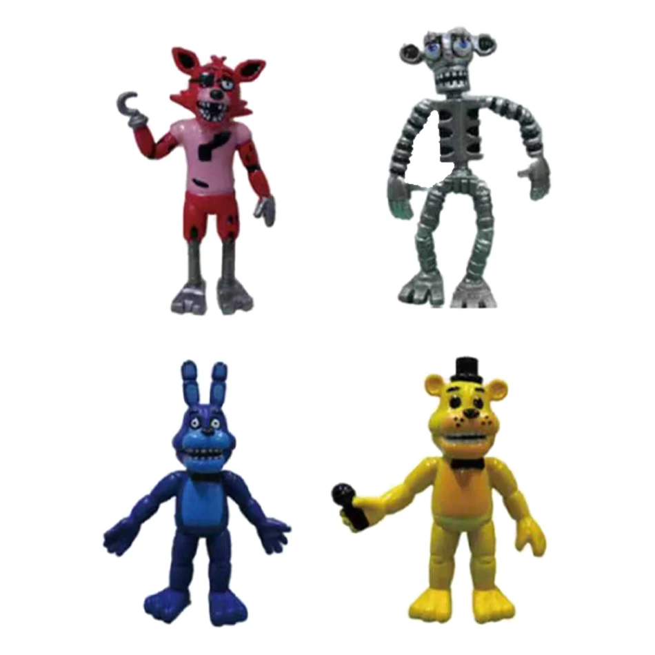 12pc/set 99 Nights in The Forest Figures Figurine Owl Goat Wolf Deer Monster Figurine PVC Collection Desktop Decoratie Model Toy