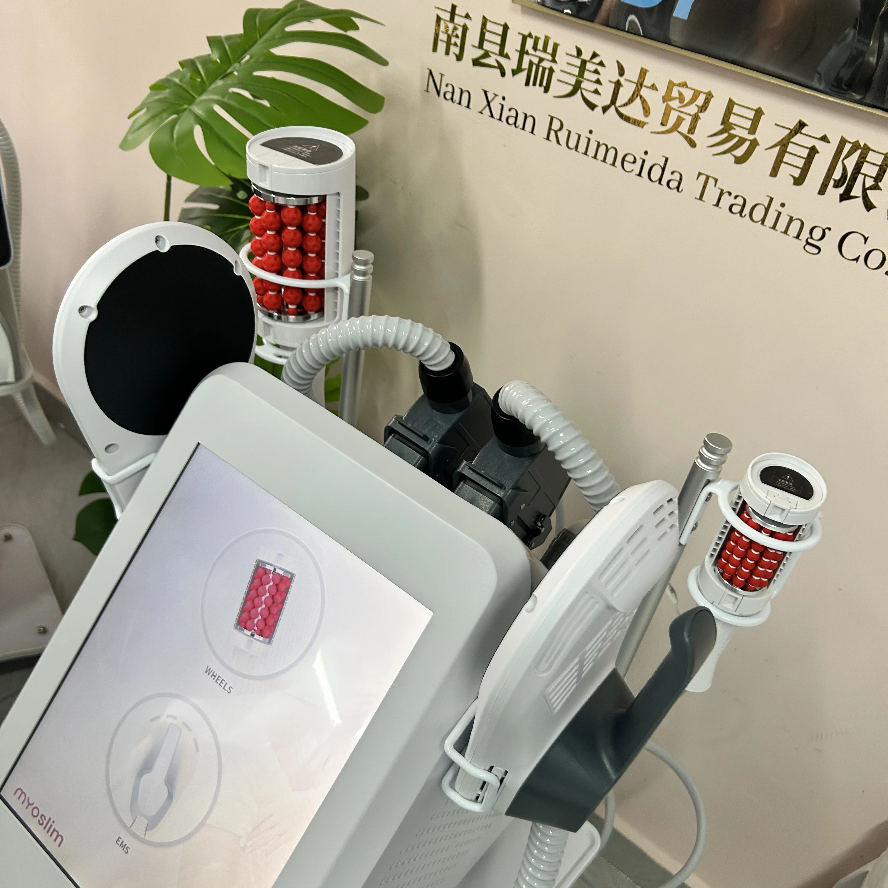 

Аппарат EMS 6500 Вт: Миостимулятор и роликовый массажер для коррекции фигуры и снижения веса, 200 Гц, Myoslim, для дома и спа-салонов