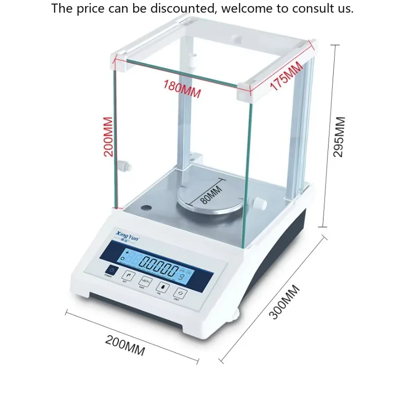 

Digital Weight Machine 0.0001g Analytical Balances 200g Scale Low Price Electronic Lab Weighing Scale Laboratory Scale 0.0001g