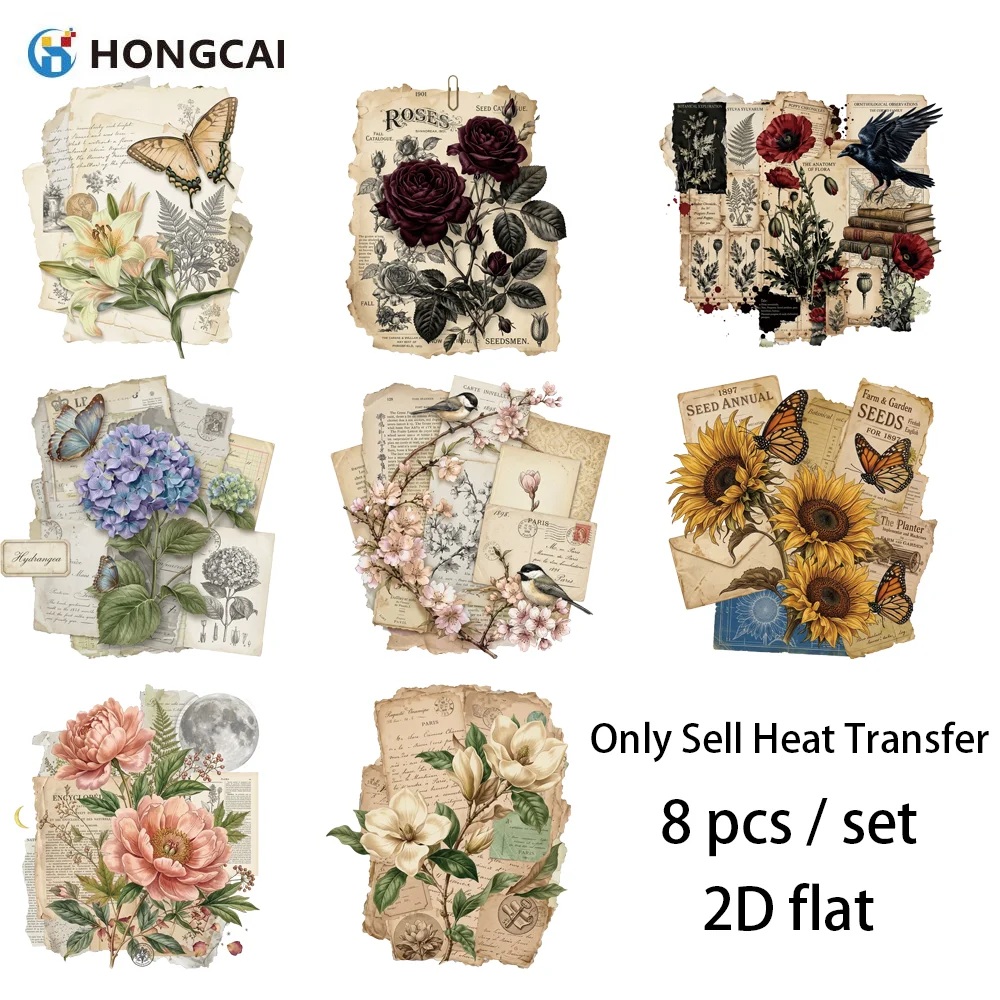 8-pecas-de-patches-florais-de-vinil-termocolantes-transferencias-termicas-esteticas-planas-2d-resistentes-ao-desbotamento-sem-ondulacao-nas-bordas-ideal-para-iniciantes