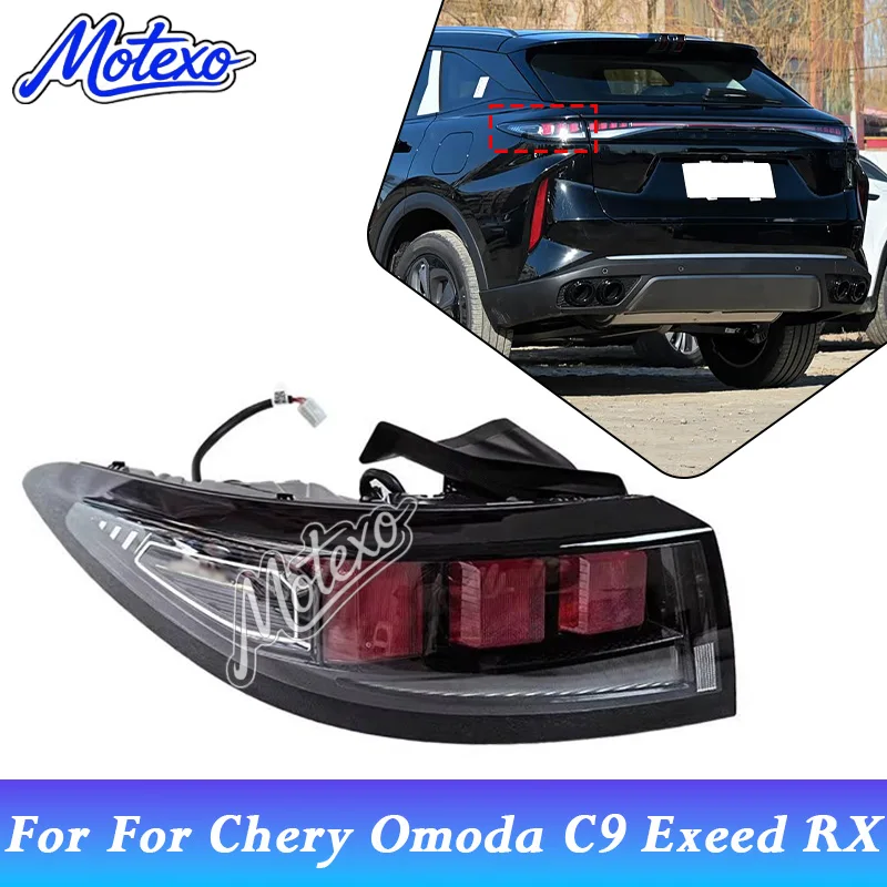 Rear Light Tail Light Tail Lamp Taillight Taillamp For Chery Omoda C9 Exeed RX Brack Back Backup light Headlamp Car Accessories