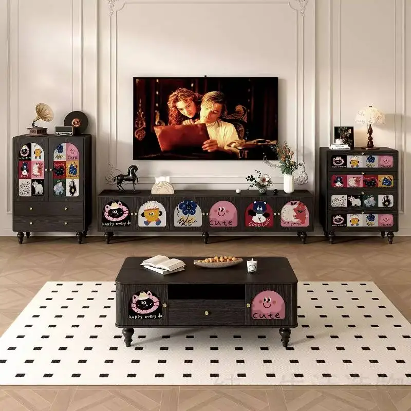 

Living Room Tv Cabinet Storage Black Nordic Designer Unique Tv Cabinet Apartments Modern Fernseher Tisch Furniture For Home