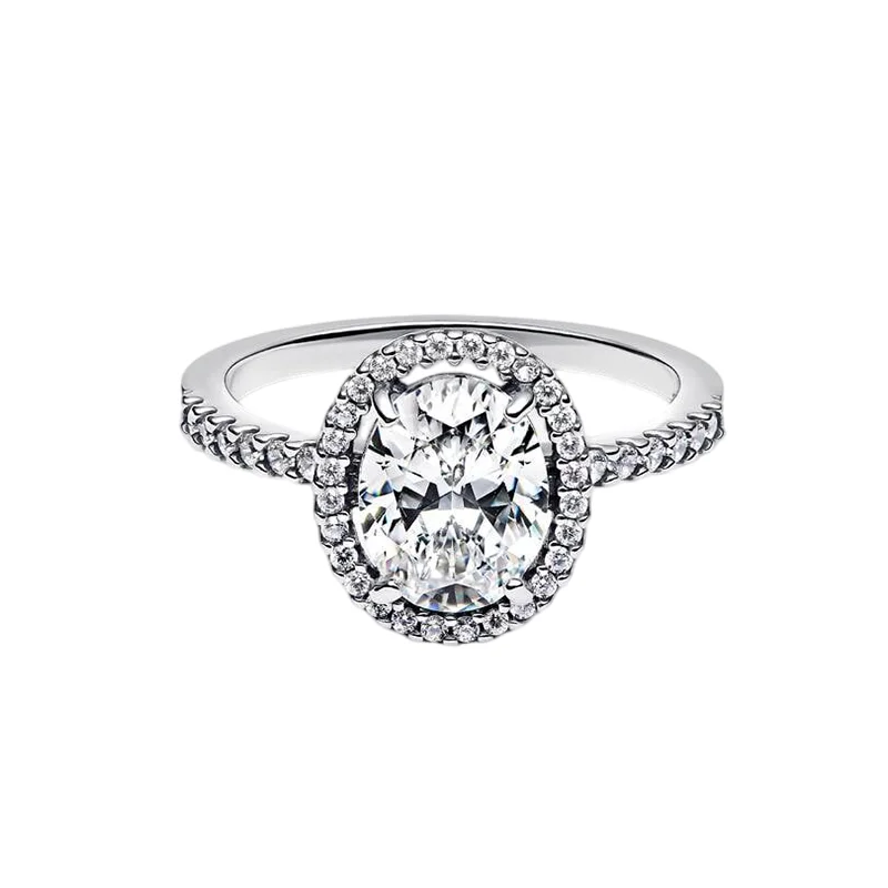 Women's 925 Silver Double Love Butterfly Gold Ring