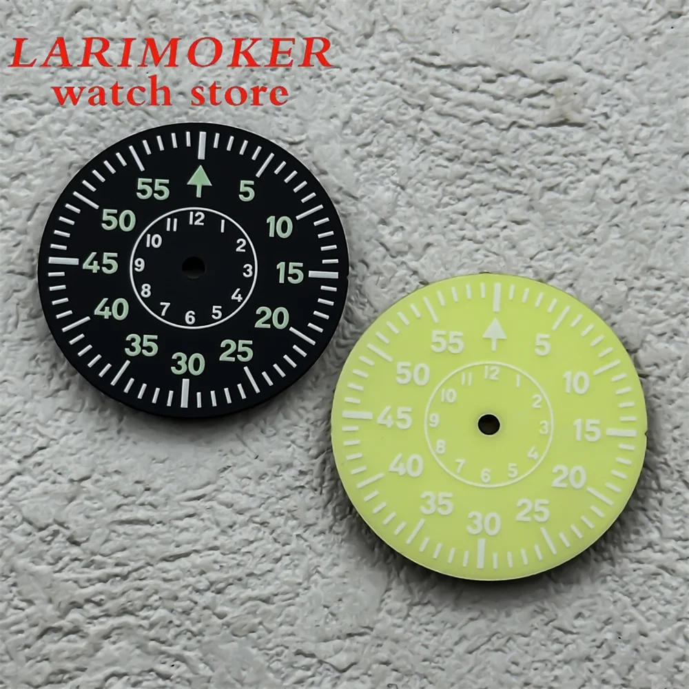 The 29mm C3 green luminous dial fits the NH35 NH36 NH37 NH38 NH39 ETA 2836 2824 PT5000 MIYOTA 8215 dg2813 movement