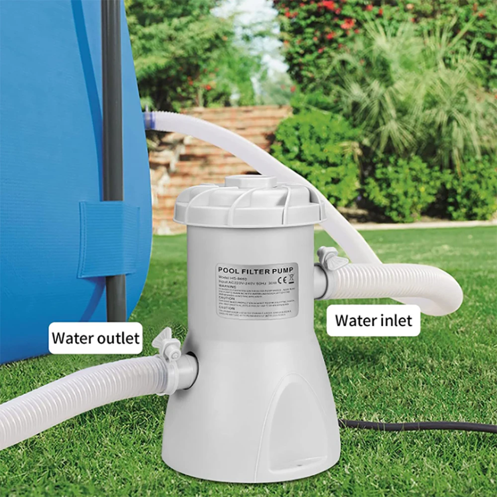 800gal Pool Water Filter Cleaner Professional Circulation Filter Pump Water Tank Filter Pump For Swimming Pool Cleaning DIY