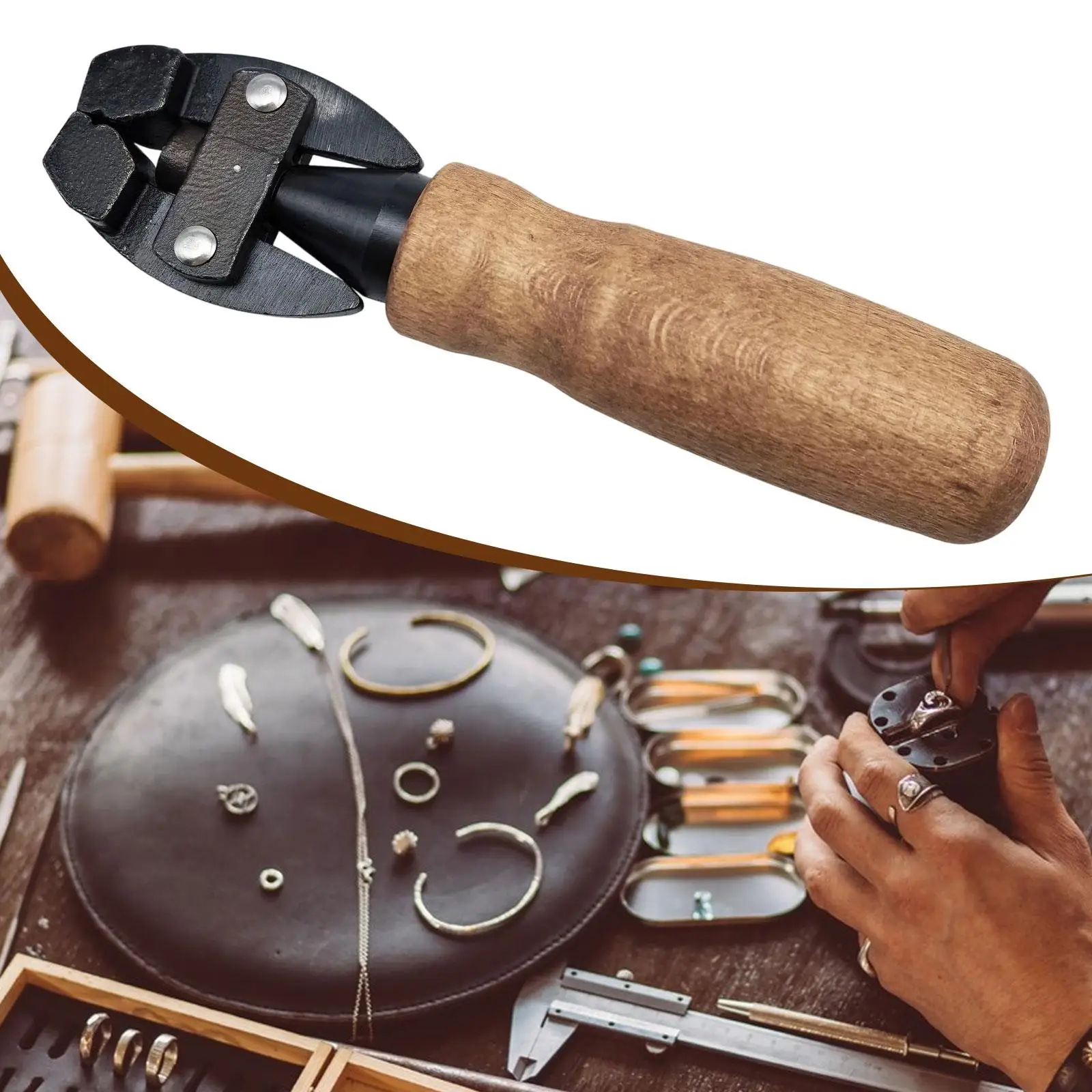 

Hand Vise DIY Tool Hardware Clamping Pliers Non Slip Metal Forming Tool Sturdy