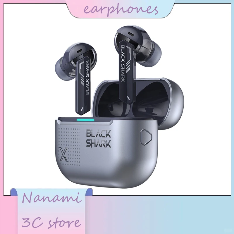 

Black Shark True Wireless Bluetooth Gaming Earphones in Ear Active Deep Noise Reduction 2.4G Low Latency Comfortable To Wear