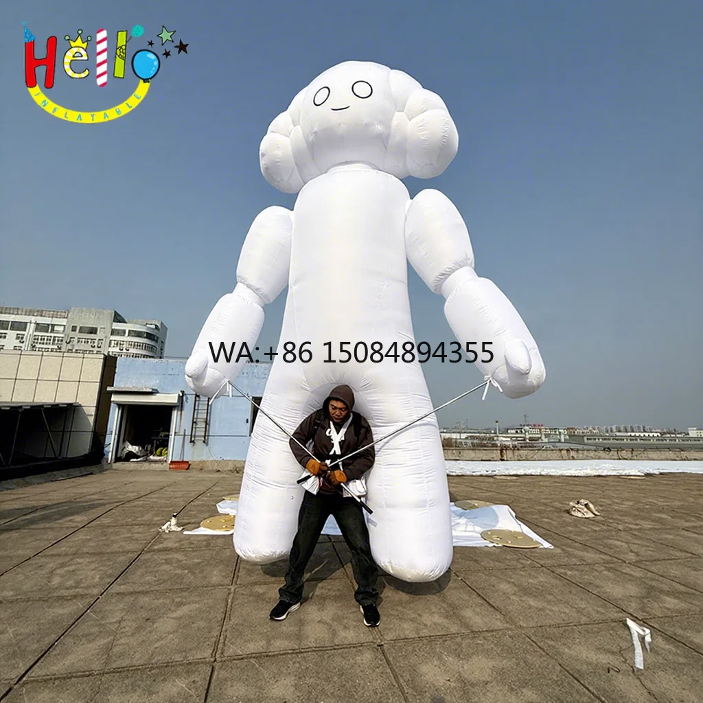 Parade Events 3.5 m Inflatable Air Puppet Costume Wearable Interactive Advertising Stage Custom Logo Waterproof Modern