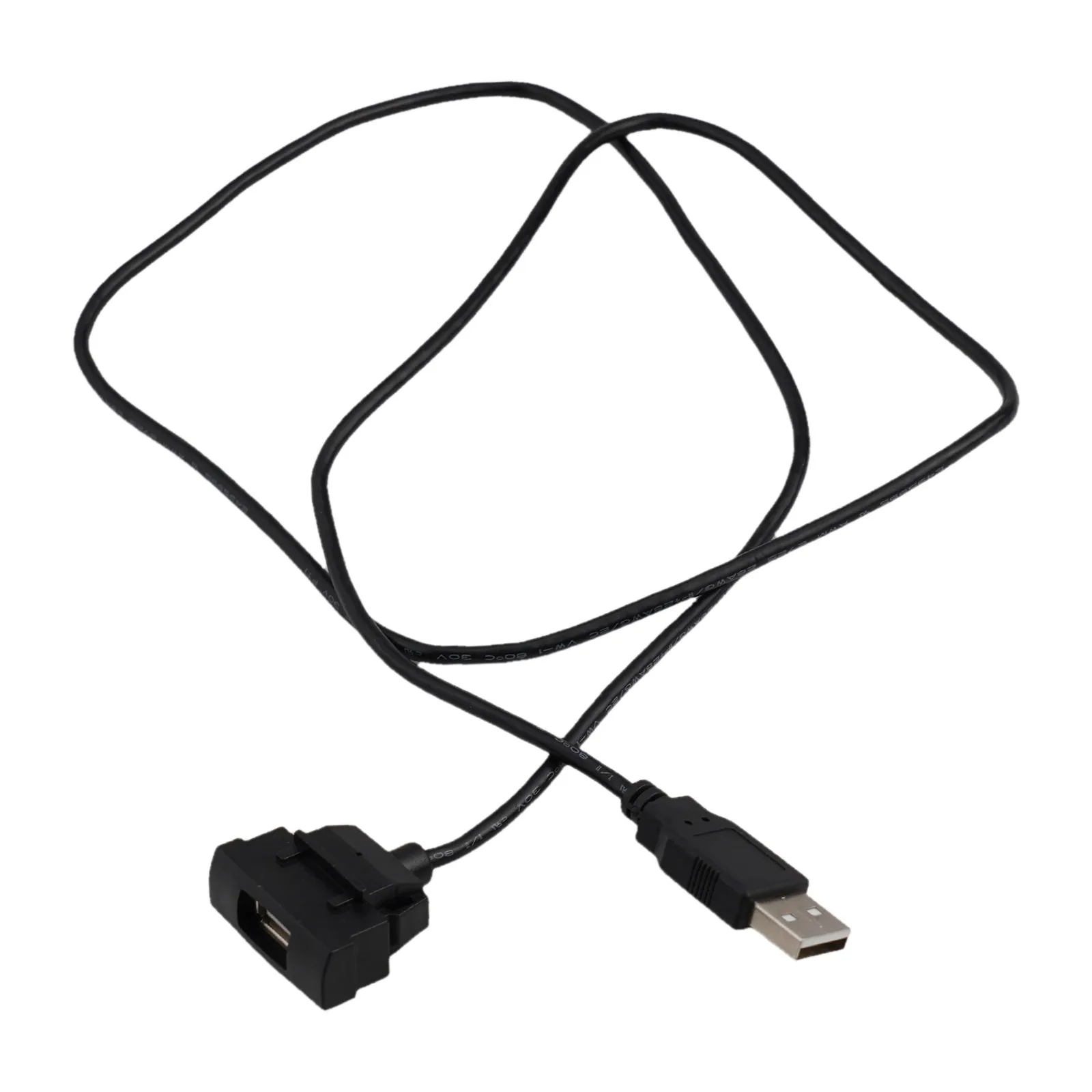 

For Skoda Octavia RCD510 RNS315 Radio USB Interface Cable 150CM Black ABS Extension for Navigation Upgrade Direct Fitment