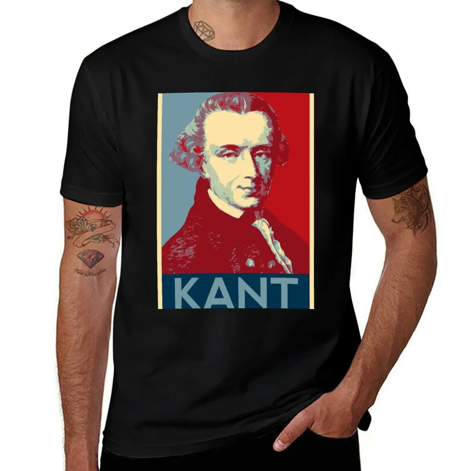 Immanuel Kant Hope Poster T-Shirt Daily Wear Print T-Shirt